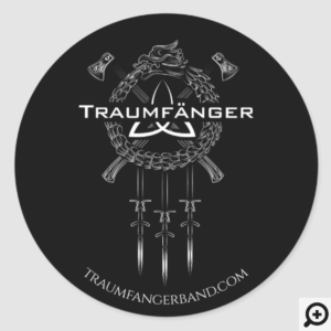 Traumfanger Round Sticker